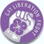 GLF badge Gay Liberation Front badge